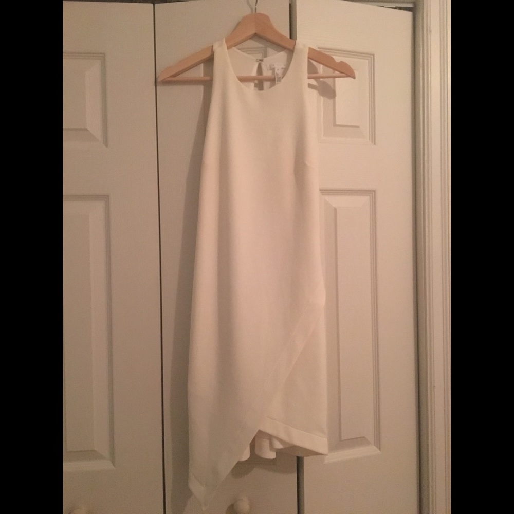 Leith Asymmetrical Wrap Dress